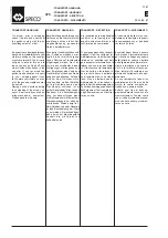 Preview for 10 page of WAMGROUP SPECO CPS 200 Installation, Operation And Maintanance