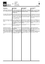 Preview for 14 page of WAMGROUP SPECO CPS 200 Installation, Operation And Maintanance