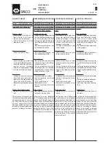 Preview for 19 page of WAMGROUP SPECO CPS 200 Installation, Operation And Maintanance