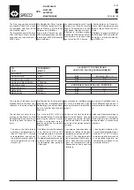 Preview for 28 page of WAMGROUP SPECO CPS 200 Installation, Operation And Maintanance