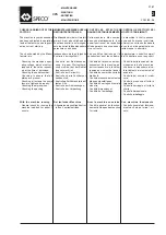 Preview for 29 page of WAMGROUP SPECO CPS 200 Installation, Operation And Maintanance