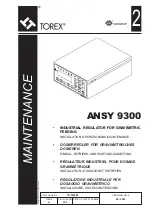 Preview for 1 page of WAMGROUP TOPERX ANSY 9300 Maintenance Manual