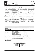 Предварительный просмотр 9 страницы WAMGROUP TOREX LAMBDA LAM 168 Manual