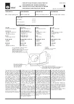 Preview for 6 page of WAMGROUP VDI0150 Series Manual