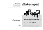 Предварительный просмотр 1 страницы Wampat D01D1072 Assembly Instructions Manual