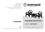 Wampat D01E1071 Assembly Instructions предпросмотр