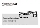 Preview for 1 page of Wampat W01M3141S Assembly Instructions Manual