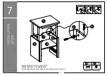 Предварительный просмотр 11 страницы Wampat W06F3052W Assembly Instructions Manual