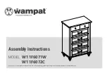 Wampat W11F6071W Assembly Instructions Manual предпросмотр