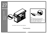 Предварительный просмотр 31 страницы Wampat W22F5121W Assembly Instructions Manual