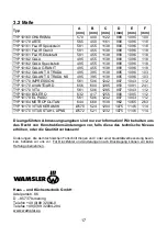 Предварительный просмотр 17 страницы Wamsler 101 60 User Instruction