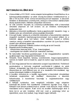 Предварительный просмотр 73 страницы Wamsler 101 60 User Instruction