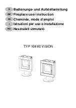 Preview for 1 page of Wamsler 108 80 VISION User Instruction