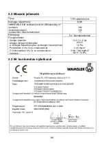 Preview for 94 page of Wamsler 108 80 VISION User Instruction