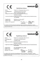 Preview for 99 page of Wamsler 109 20 User Instruction