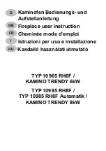 Preview for 1 page of Wamsler 10965 User Instruction