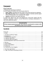 Preview for 25 page of Wamsler 10965 User Instruction