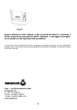 Preview for 76 page of Wamsler 10965 User Instruction