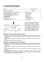 Preview for 57 page of Wamsler 111 50 User Instruction