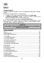 Preview for 86 page of Wamsler 111 50 User Instruction