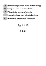 Preview for 1 page of Wamsler 113 10 F-BOX User Instruction