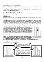 Предварительный просмотр 38 страницы Wamsler 113 60 Saphir User Instruction