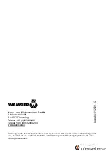 Предварительный просмотр 60 страницы Wamsler 188 22 User Instruction