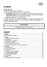 Preview for 18 page of Wamsler 198 54 User Instruction