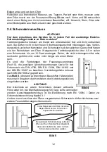 Preview for 12 page of Wamsler 57 U User Instruction