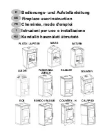 Предварительный просмотр 1 страницы Wamsler CALYPSO User Instruction