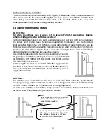 Предварительный просмотр 13 страницы Wamsler CALYPSO User Instruction