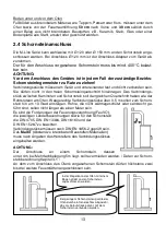 Preview for 13 page of Wamsler Club Edition 111 60 MEDIAMANT User Instruction