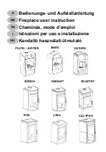 Preview for 1 page of Wamsler EOS User Instruction