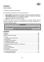 Preview for 20 page of Wamsler F-BOX User Instruction