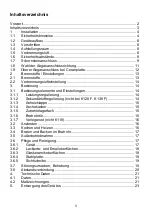 Preview for 3 page of Wamsler K 118 Instructions For Installation And Use Manual