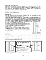 Предварительный просмотр 12 страницы Wamsler KF 101 SERIES User Instruction