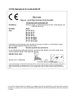 Preview for 73 page of Wamsler KF 101 SERIES User Instruction