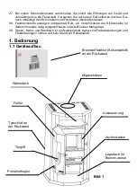 Предварительный просмотр 5 страницы Wamsler LINZ 108 49 User Instruction