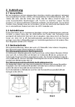 Предварительный просмотр 13 страницы Wamsler LINZ 108 49 User Instruction