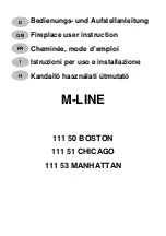 Предварительный просмотр 1 страницы Wamsler M-LINE BOSTON User Instruction