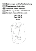 Предварительный просмотр 1 страницы Wamsler MONO 108 72 User Instruction