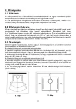 Preview for 77 page of Wamsler MONO 108 72 User Instruction