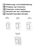 Wamsler MONTAFON 108 70 05 User Instruction preview