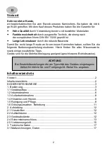 Preview for 2 page of Wamsler N-LINE 111 55 User Instruction