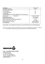 Preview for 18 page of Wamsler N-LINE 111 55 User Instruction