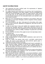 Preview for 22 page of Wamsler N-LINE 111 55 User Instruction