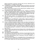 Preview for 23 page of Wamsler N-LINE 111 55 User Instruction