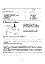 Preview for 52 page of Wamsler N-LINE 111 55 User Instruction