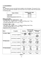 Предварительный просмотр 21 страницы Wamsler TOMO TYP 18813 User Instruction