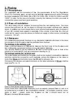 Предварительный просмотр 25 страницы Wamsler TOMO TYP 18813 User Instruction